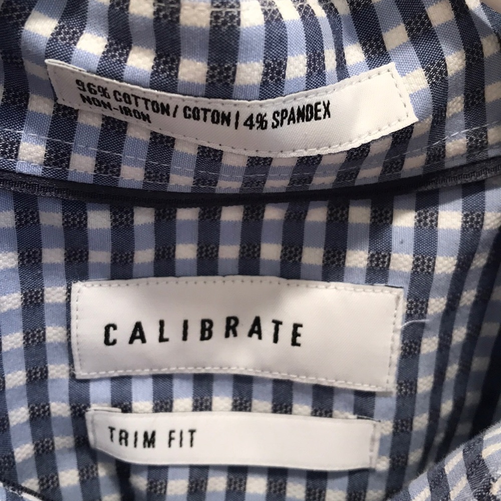 Nordstrom Calibrate Trim Fit Non-Iron Dress Shirt